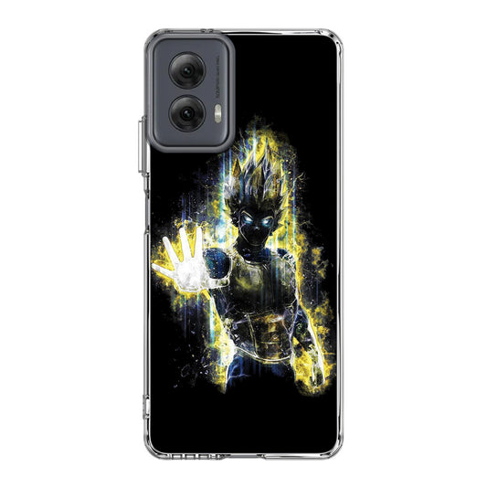 Dragon Ball Z Vegeta Bad Saiyan Prince Motorola Moto G Power 5G 2024 Case