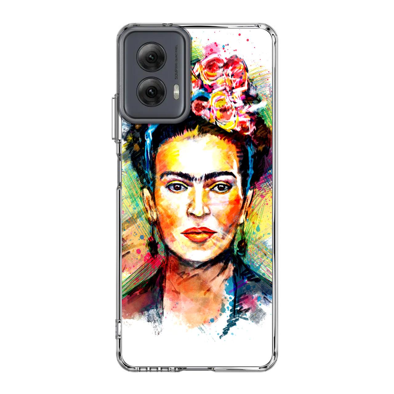 Frida Kahlo Painting Art Motorola Moto G Power 5G 2024 Case