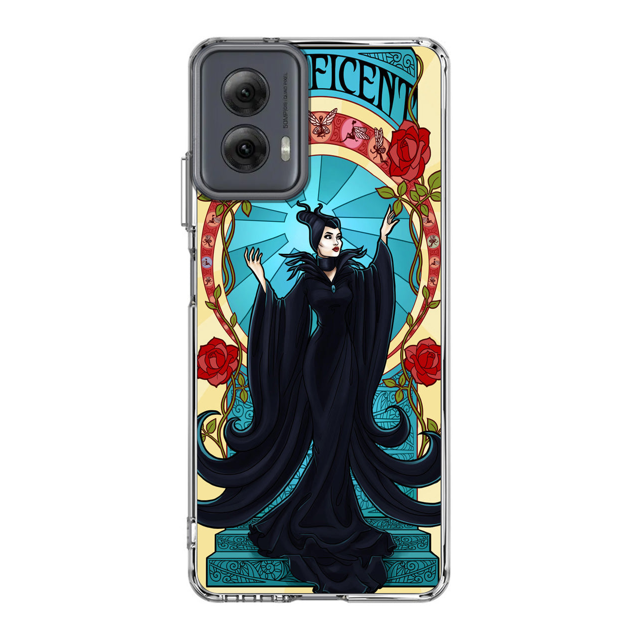 Maleficent With Flower Motorola Moto G Power 5G 2024 Case