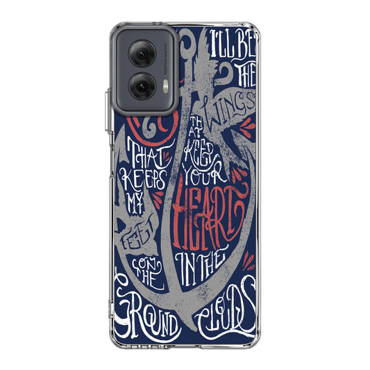 Mayday Parade You Be The Anchor Motorola Moto G Power 5G 2024 Case