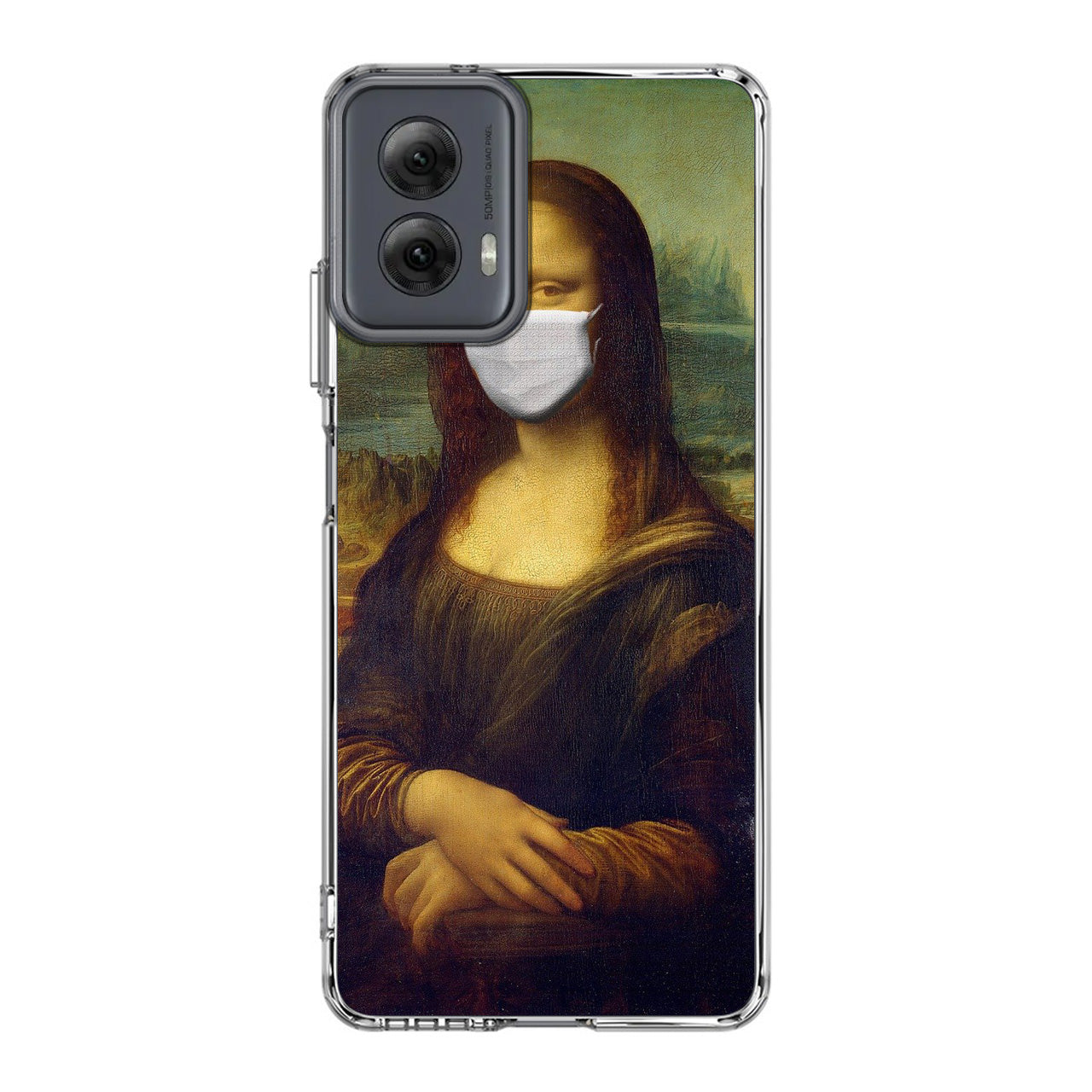 Monalisa In Pandemic Motorola Moto G Power 5G 2024 Case