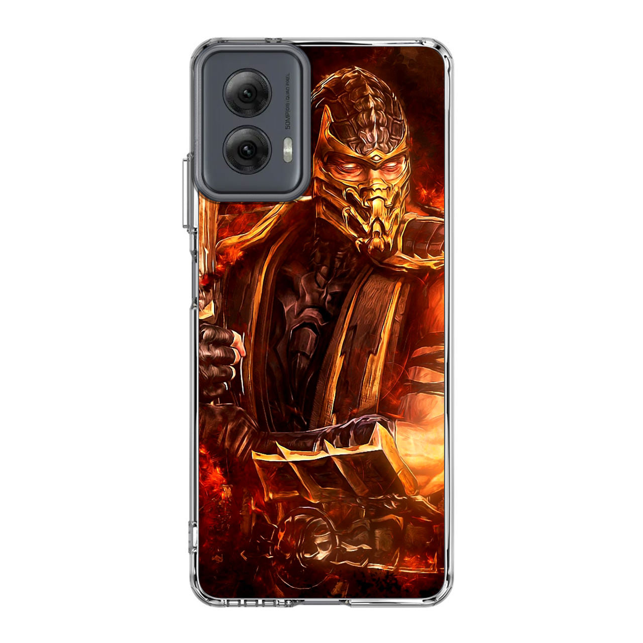 Mortal Kombat Scorpion Motorola Moto G Power 5G 2024 Case