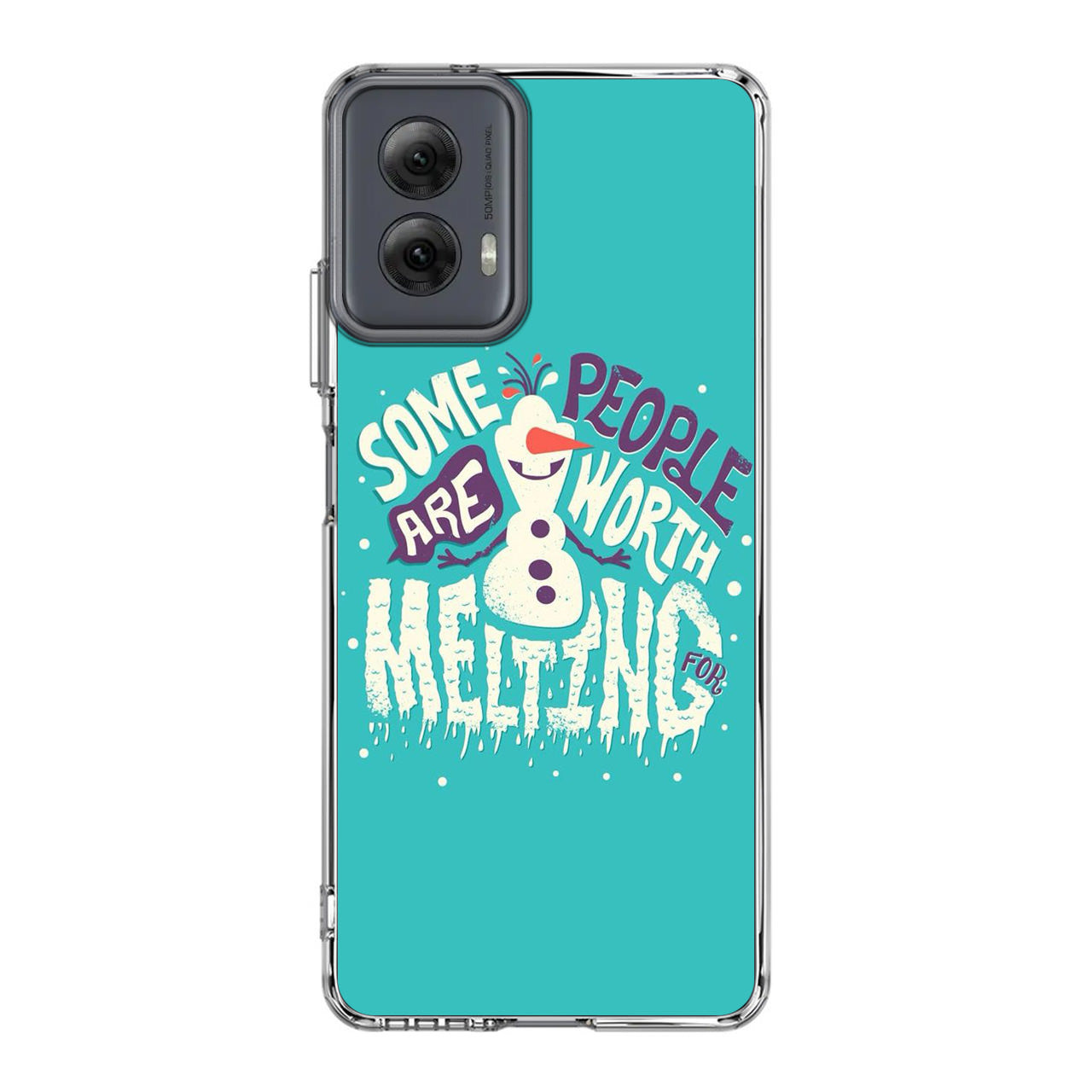 Olaf Frozen Is Melting Motorola Moto G Power 5G 2024 Case
