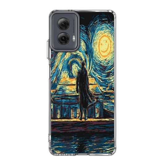 Sherlock Starry Night Motorola Moto G Power 5G 2024 Case
