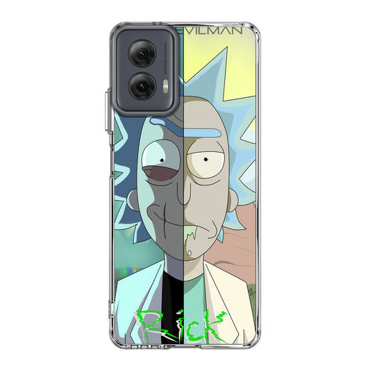 Super Evil Man Rick And Rick Motorola Moto G Power 5G 2024 Case