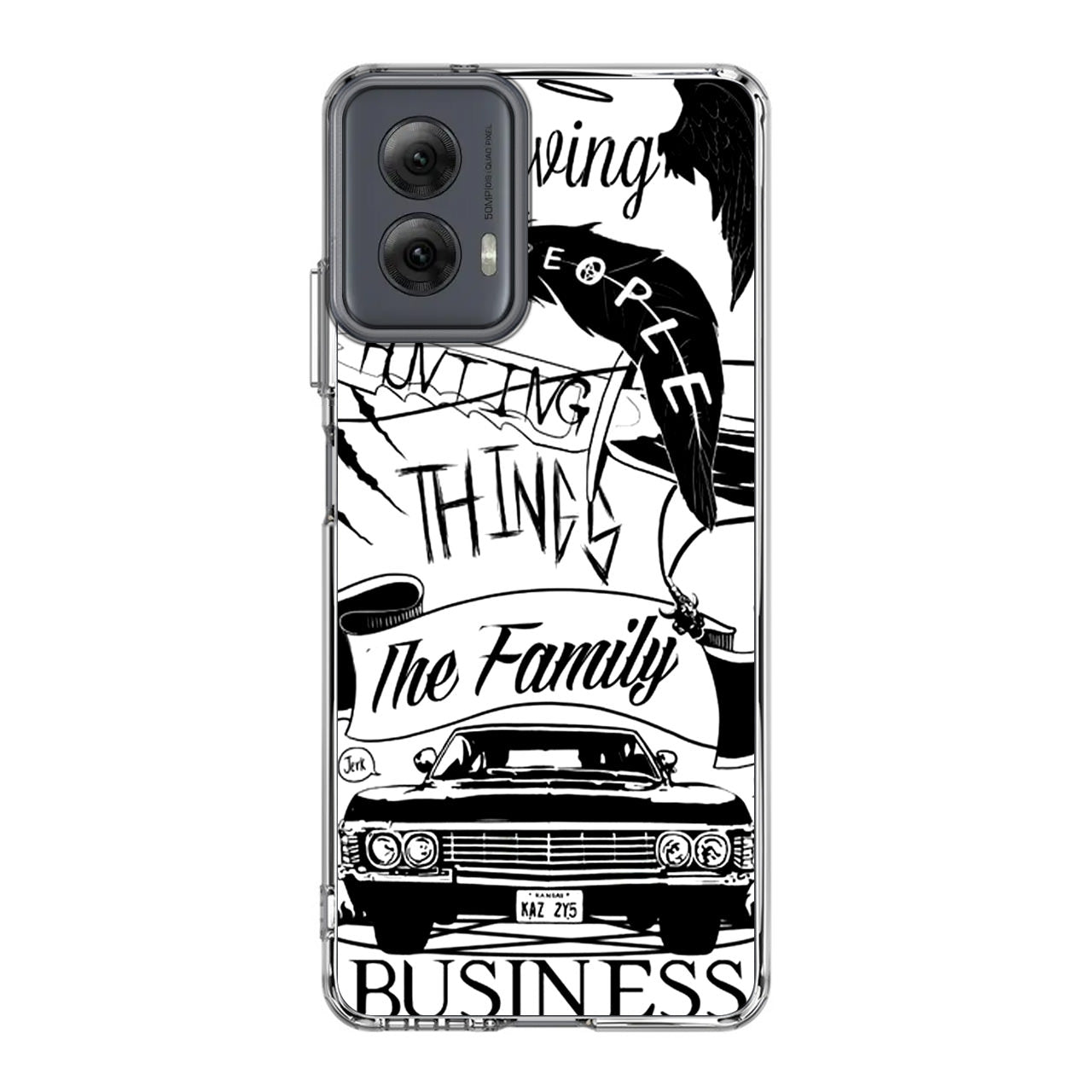 Supernatural Family Business Saving People Motorola Moto G Power 5G 2024 Case