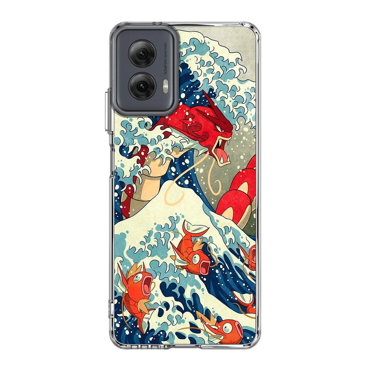 The Great Wave Of Gyarados Motorola Moto G Power 5G 2024 Case