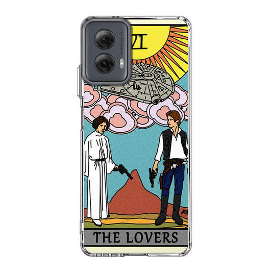 The Lovers Tarot Card Motorola Moto G Power 5G 2024 Case