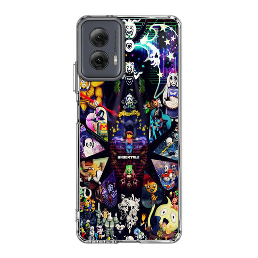 Undertale All Characters Motorola Moto G Power 5G 2024 Case