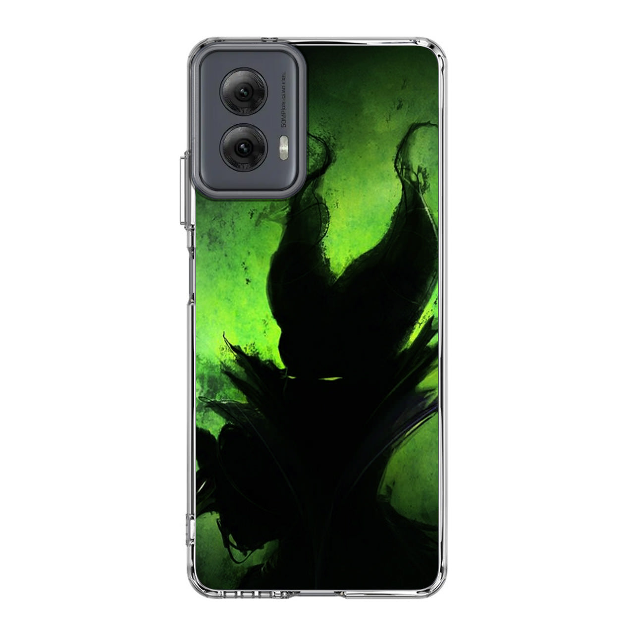 Villains Maleficent Silhouette Motorola Moto G Power 5G 2024 Case