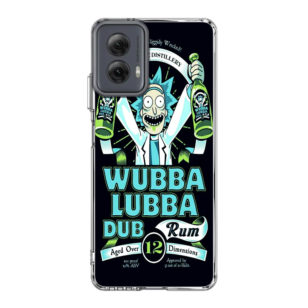 Wubba Lubba Dub Rum Motorola Moto G Power 5G 2024 Case