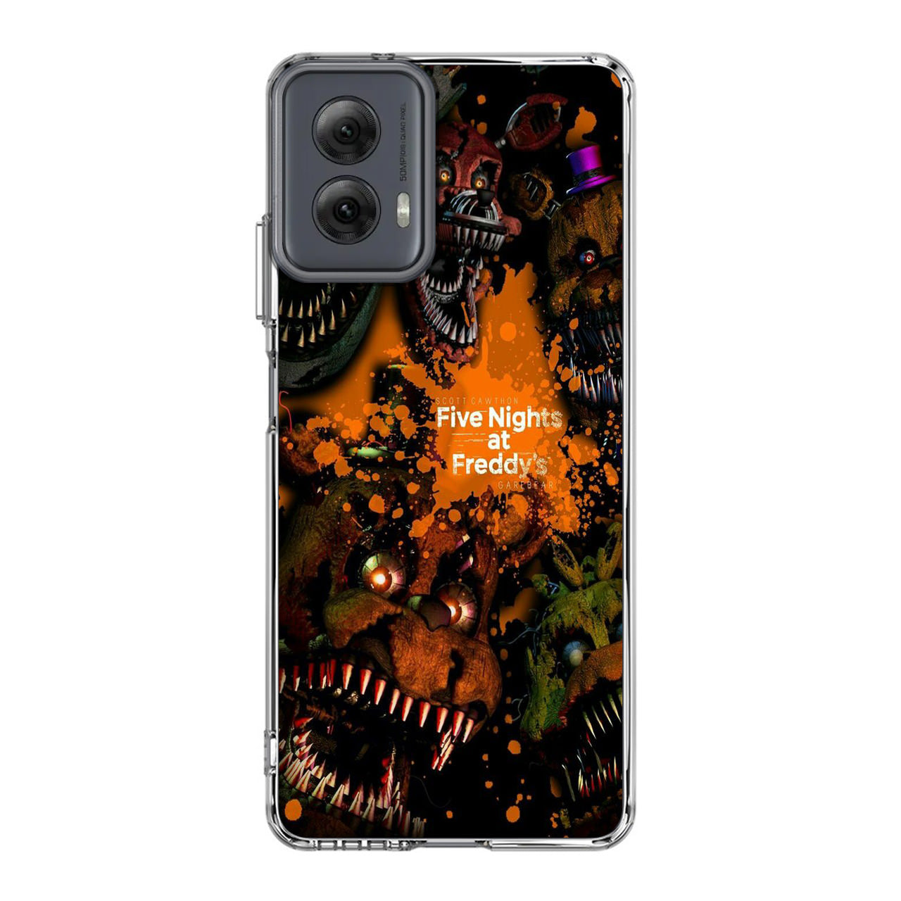 Five Nights at Freddy's Scary Motorola Moto G Power 5G 2024 Case