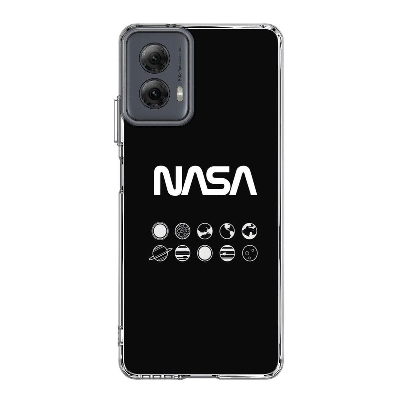 NASA Minimalist Motorola Moto G Power 5G 2024 Case