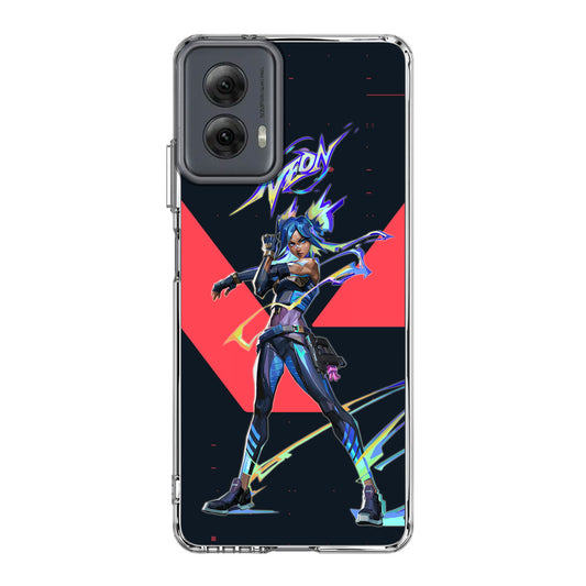 Neon Artwork Motorola Moto G Power 5G 2024 Case