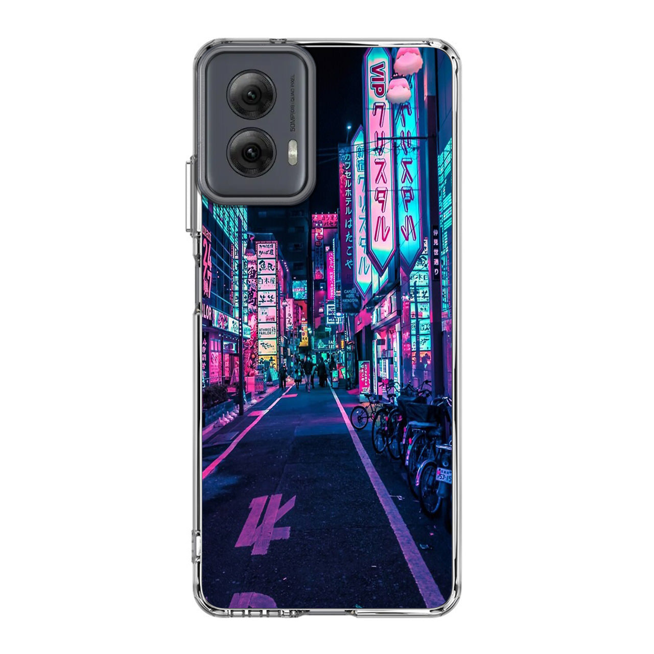 Tokyo Street Wonderful Neon Motorola Moto G Power 5G 2024 Case