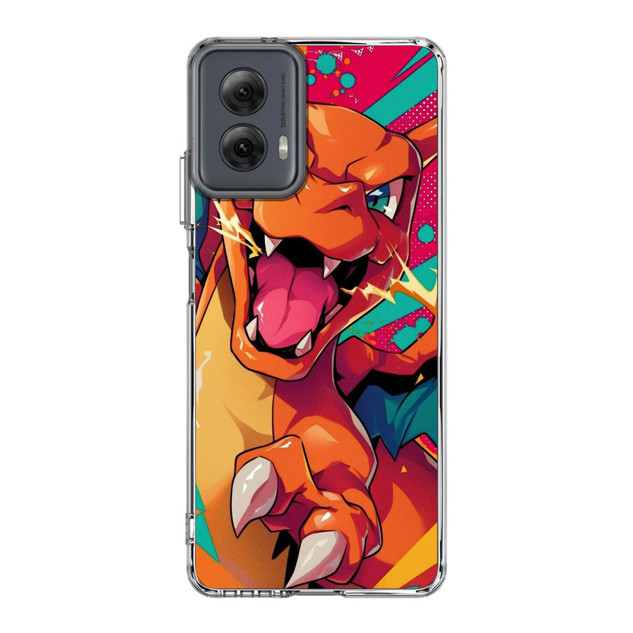 Blazing Fury Charizard Motorola Moto G Power 5G 2024 Case