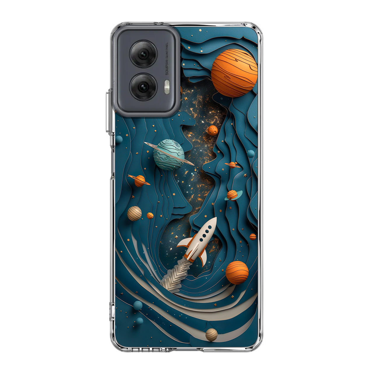 Cardboard Cosmos Motorola Moto G Power 5G 2024 Case
