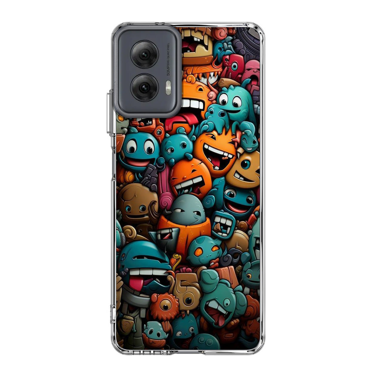 Chaos Chuckles Invasion Motorola Moto G Power 5G 2024 Case