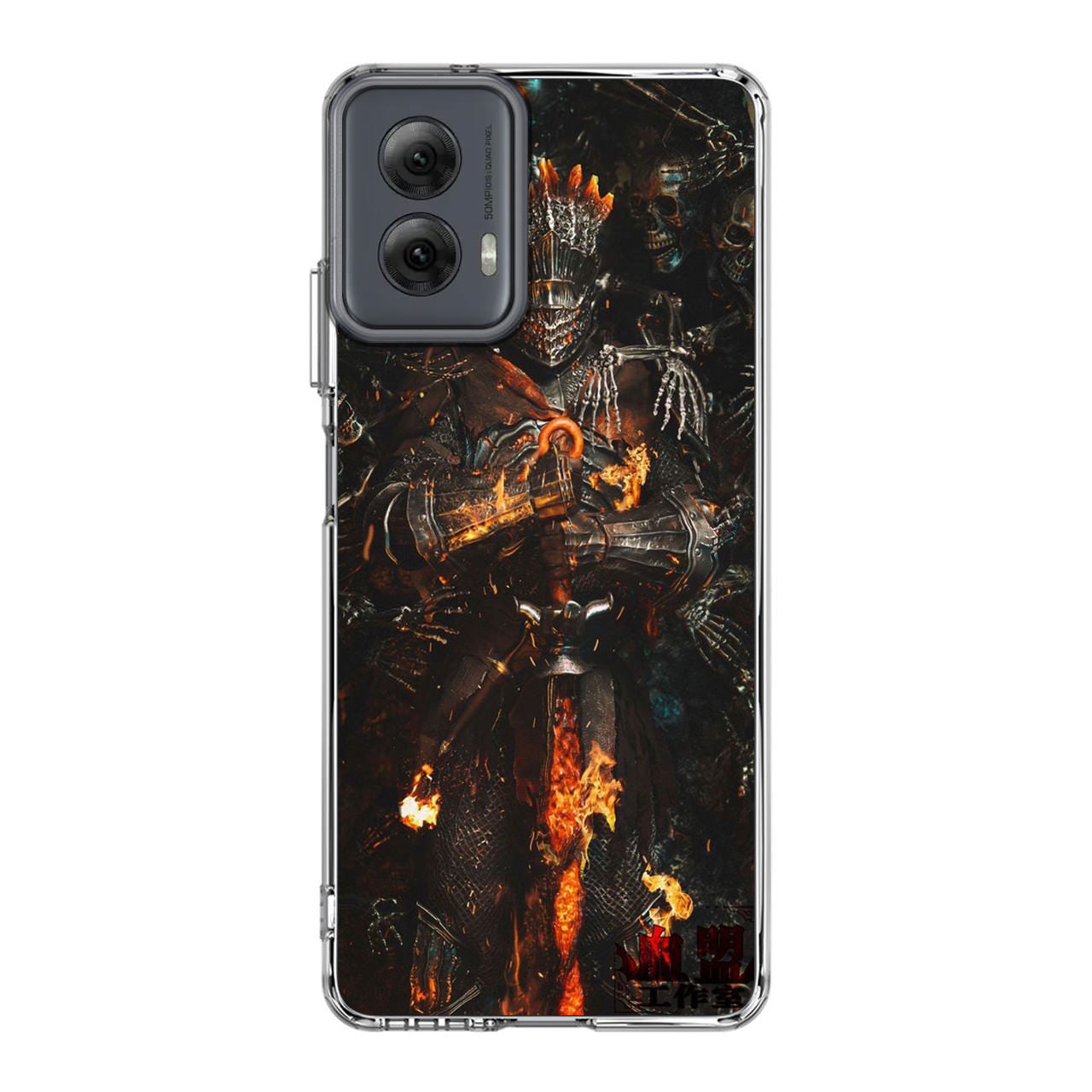 Ember King Warden Cursed Flame Motorola Moto G Power 5G 2024 Case