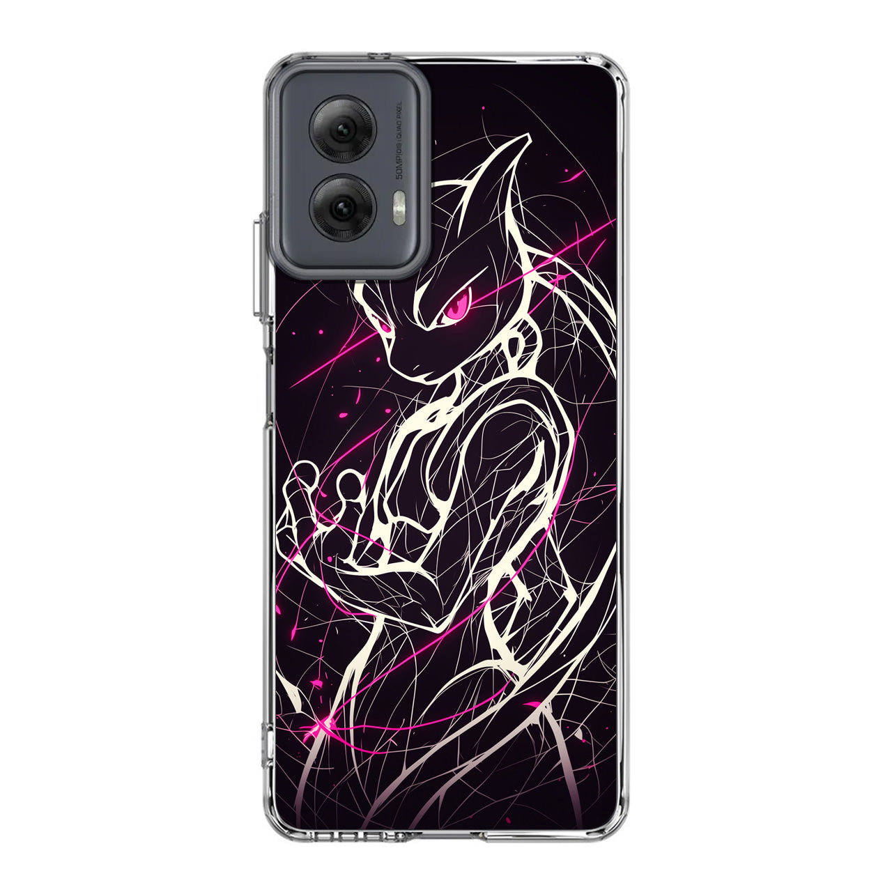 Mewtwo Cosmic Energy Motorola Moto G Power 5G 2024 Case