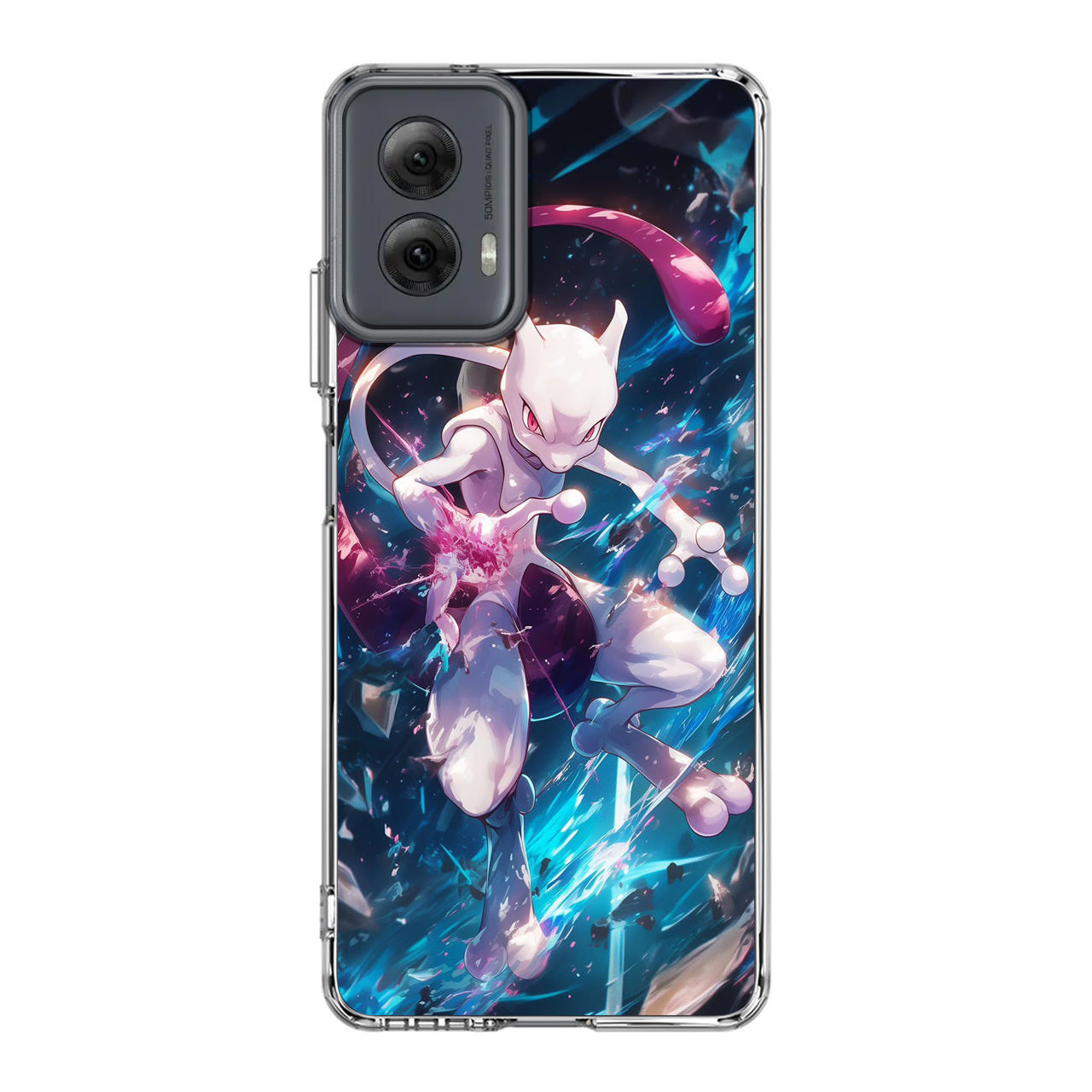 Mewtwo Genesis of Power Motorola Moto G Power 5G 2024 Case
