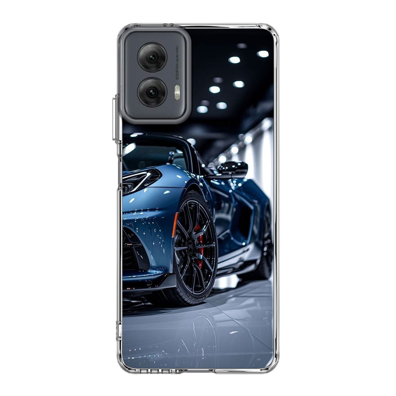Midnight Velocity Power Perfection Motorola Moto G Power 5G 2024 Case