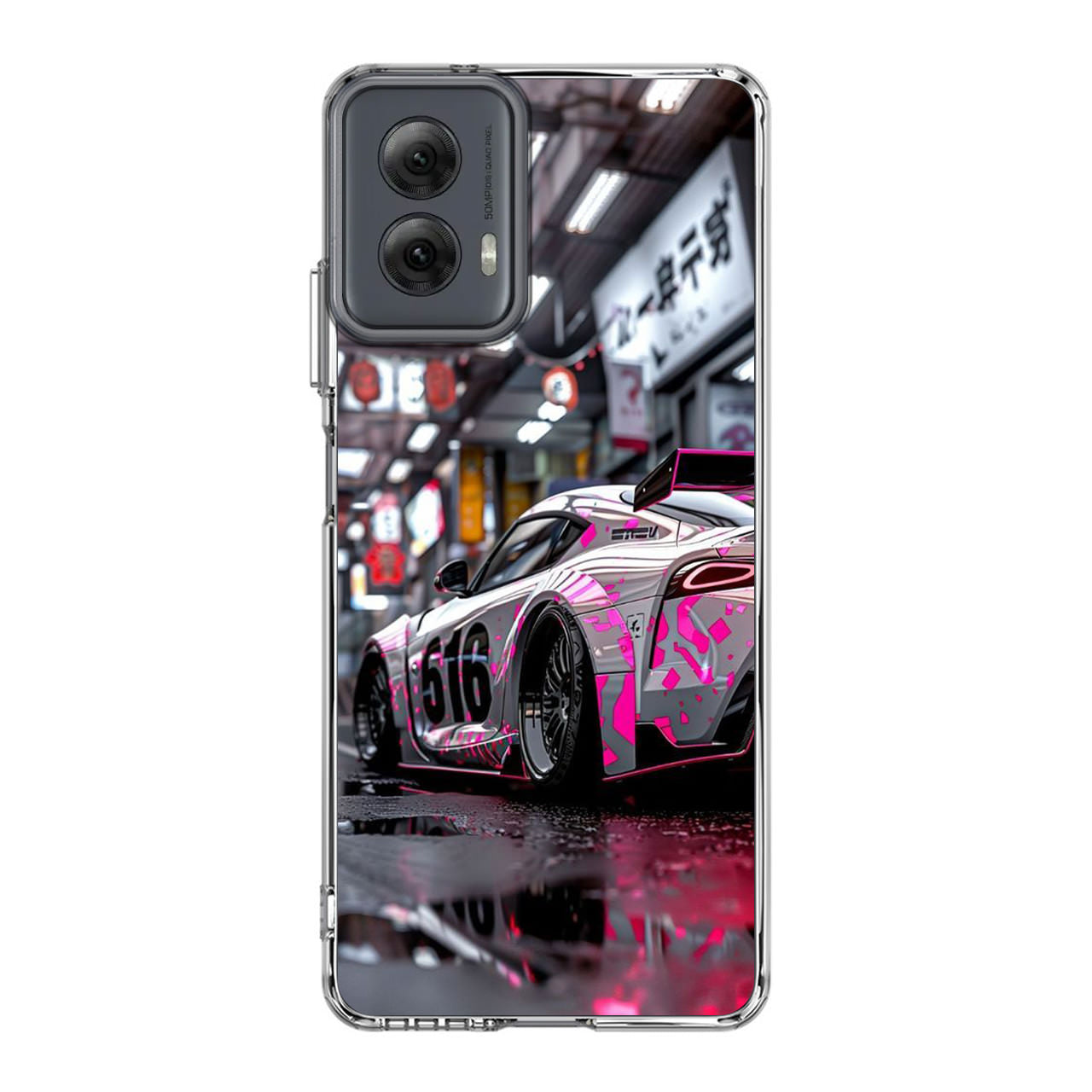 Neon Apex Drift Dreams Motorola Moto G Power 5G 2024 Case