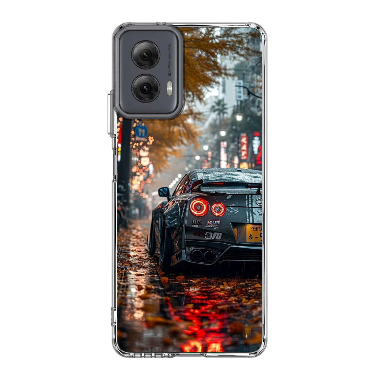 Neon Drift Autumn Streets Motorola Moto G Power 5G 2024 Case