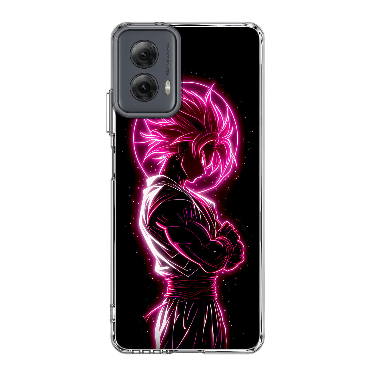 Pink Radiant Saiyan Motorola Moto G Power 5G 2024 Case