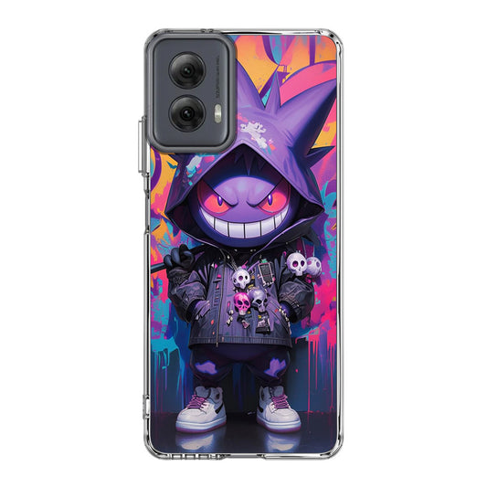 Shadow Drip Gengar Goes Street Motorola Moto G Power 5G 2024 Case