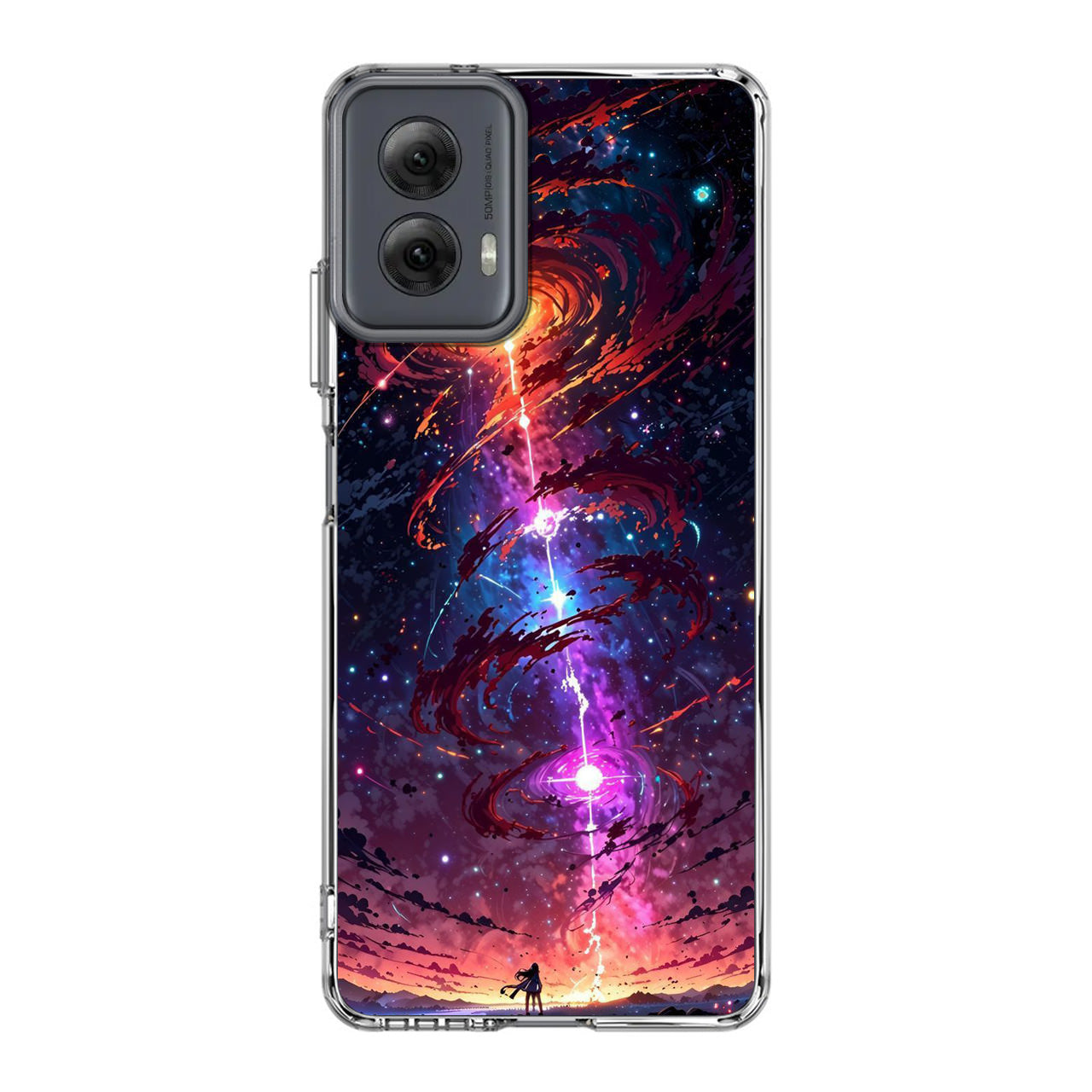 Stargazer at the Axis of Creation Motorola Moto G Power 5G 2024 Case