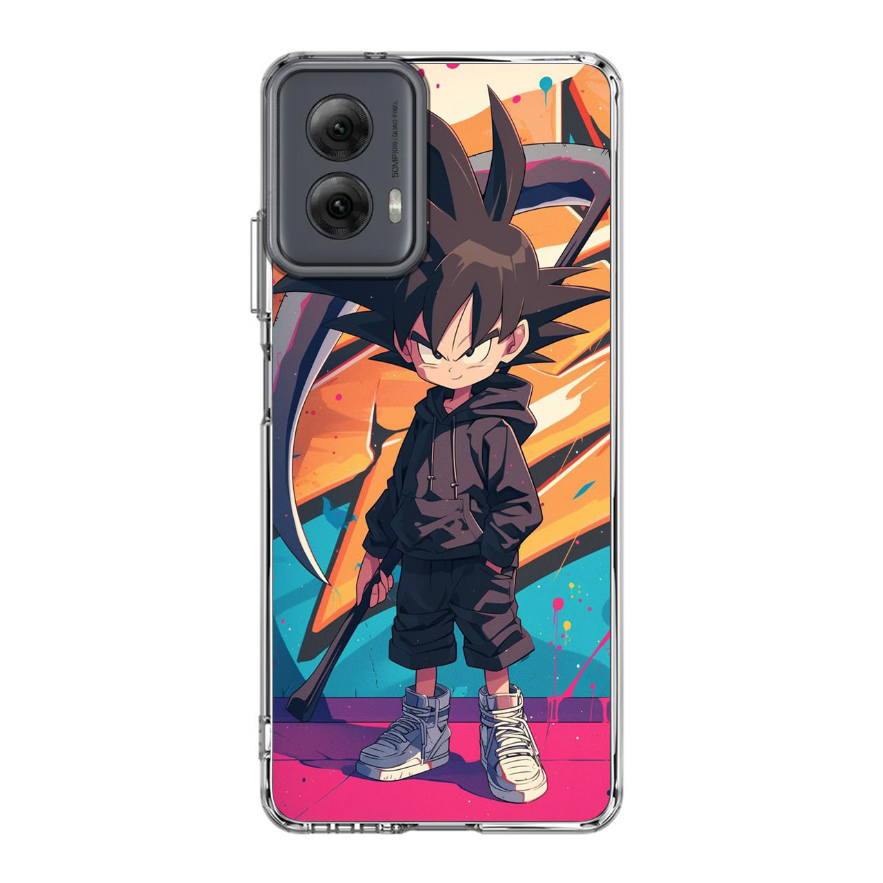Street Saiyan Motorola Moto G Power 5G 2024 Case
