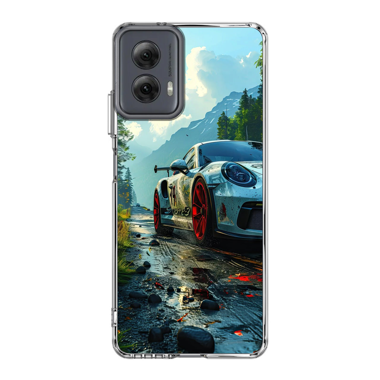 Turbo Through the Wilderness Motorola Moto G Power 5G 2024 Case