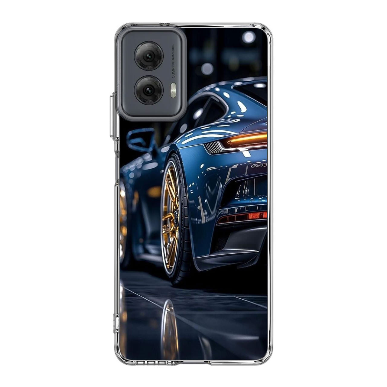 Velvet Thunder Elegance on Wheels Motorola Moto G Power 5G 2024 Case