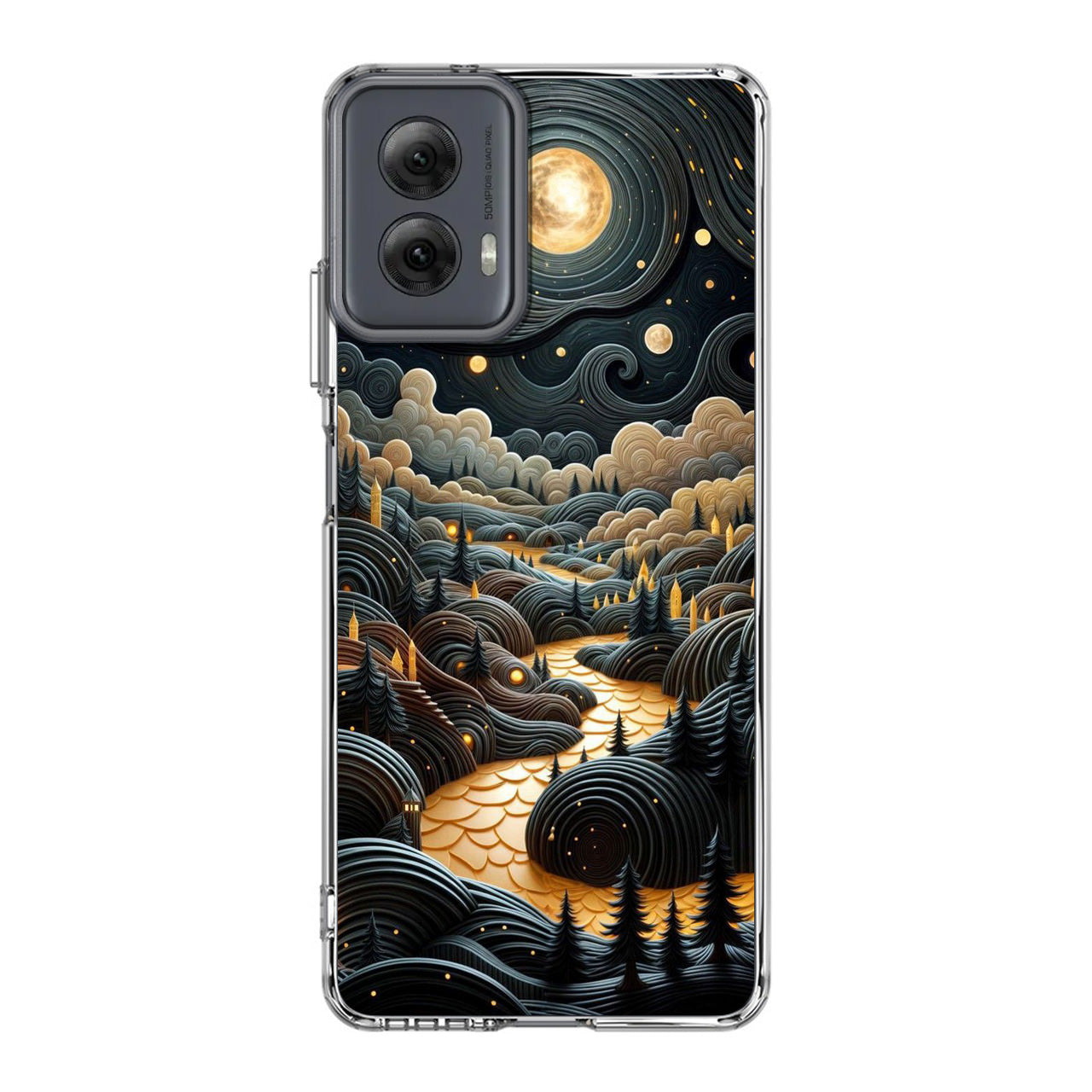 Whispers of the Lunar Valley Motorola Moto G Power 5G 2024 Case