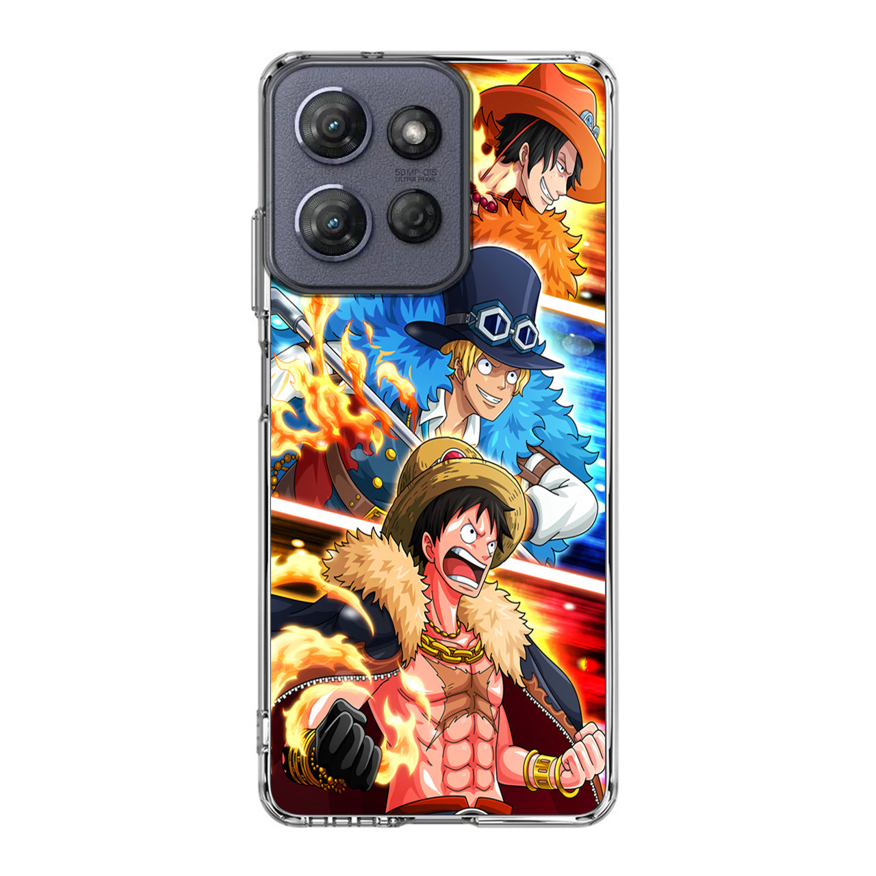 Ace Sabo Luffy Motorola Moto G Power 2025 Case