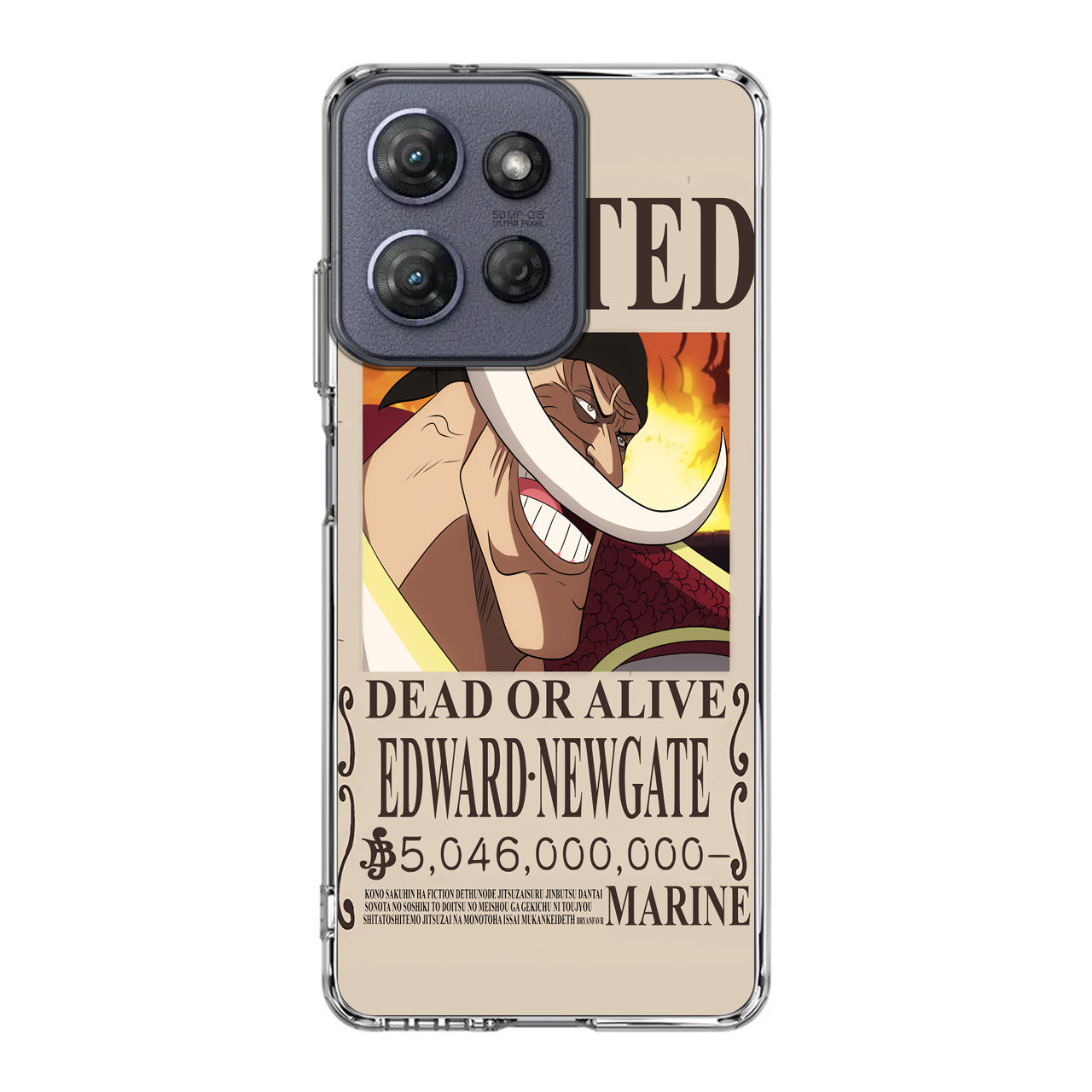 Edward Newgate Bounty Motorola Moto G Power 2025 Case