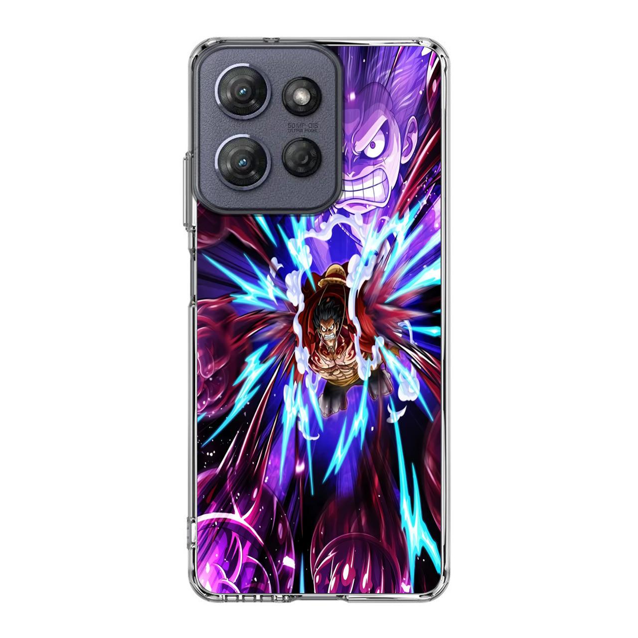 Luffy Bounce Man Gattling Gun Motorola Moto G Power 2025 Case