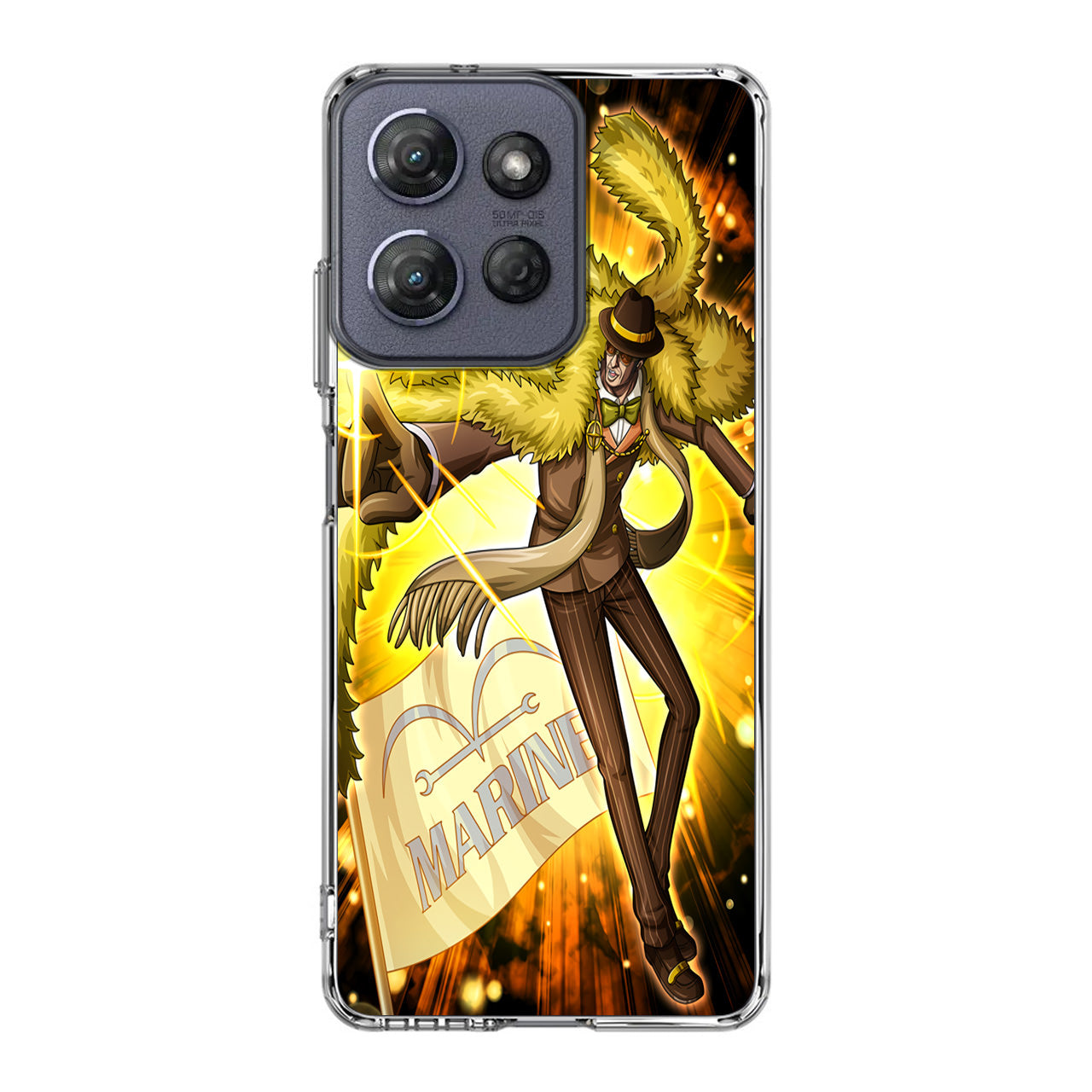 Marine Admiral Borsalino Motorola Moto G Power 2025 Case