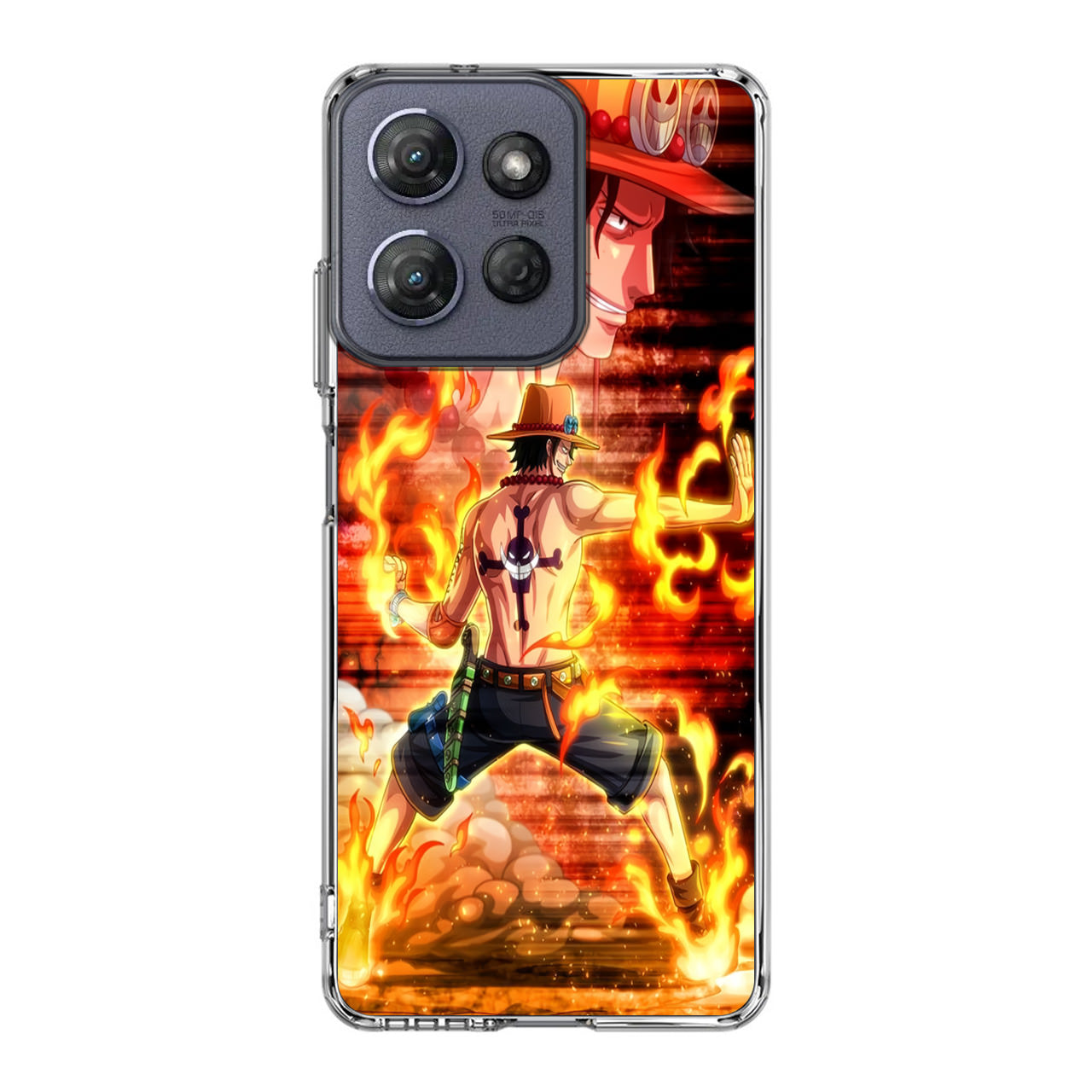 Portgas D Ace One Piece Motorola Moto G Power 2025 Case