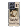 Roronoa Zoro Bounty Motorola Moto G Power 2025 Case