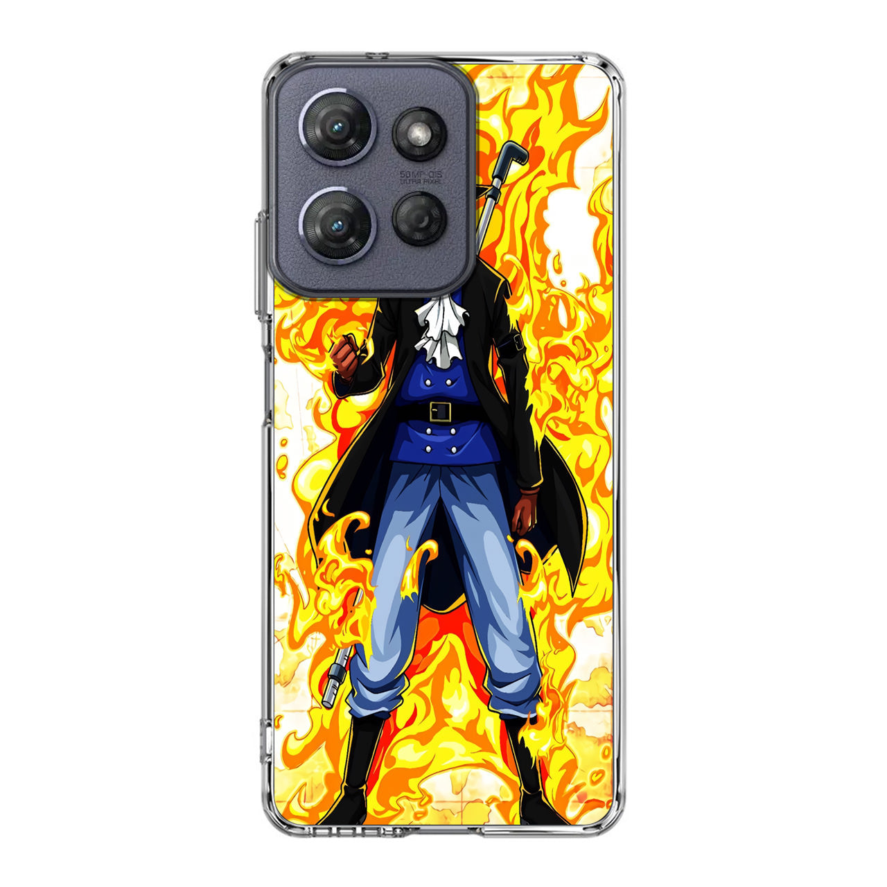 Sabo Mera Mera No Mi Motorola Moto G Power 2025 Case