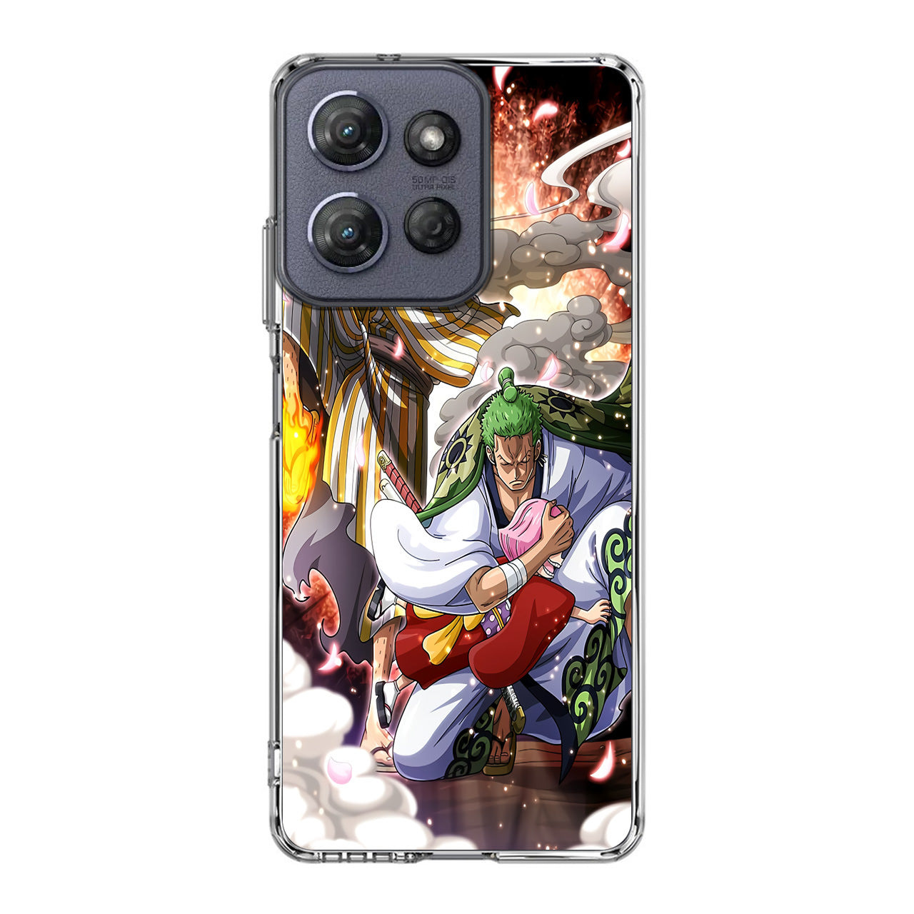 Sanji And Zoro Saving Otoko Motorola Moto G Power 2025 Case