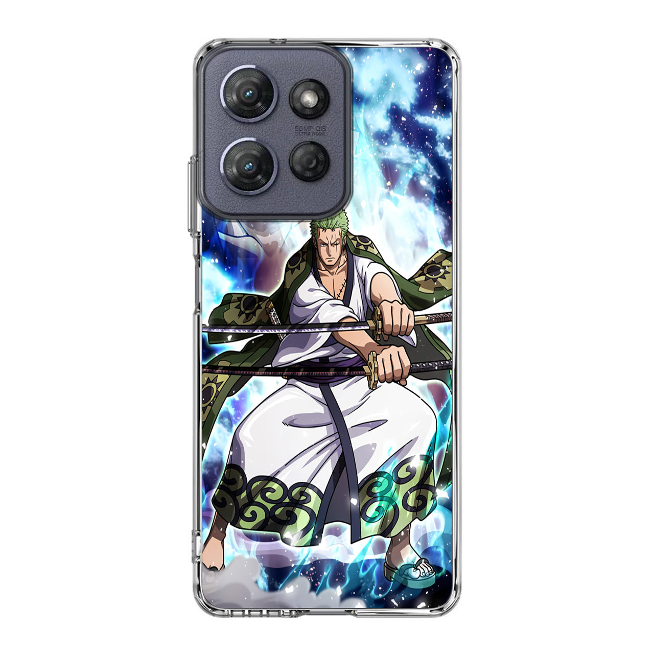 Zoro Two-Sword Style Arc Wano Motorola Moto G Power 2025 Case