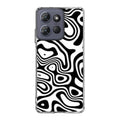 Abstract Black and White Background Motorola Moto G Power 2025 Case