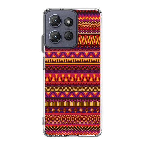 African Aztec Pattern Motorola Moto G Power 2025 Case