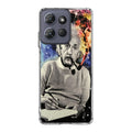 Albert Einstein Smoking Motorola Moto G Power 2025 Case