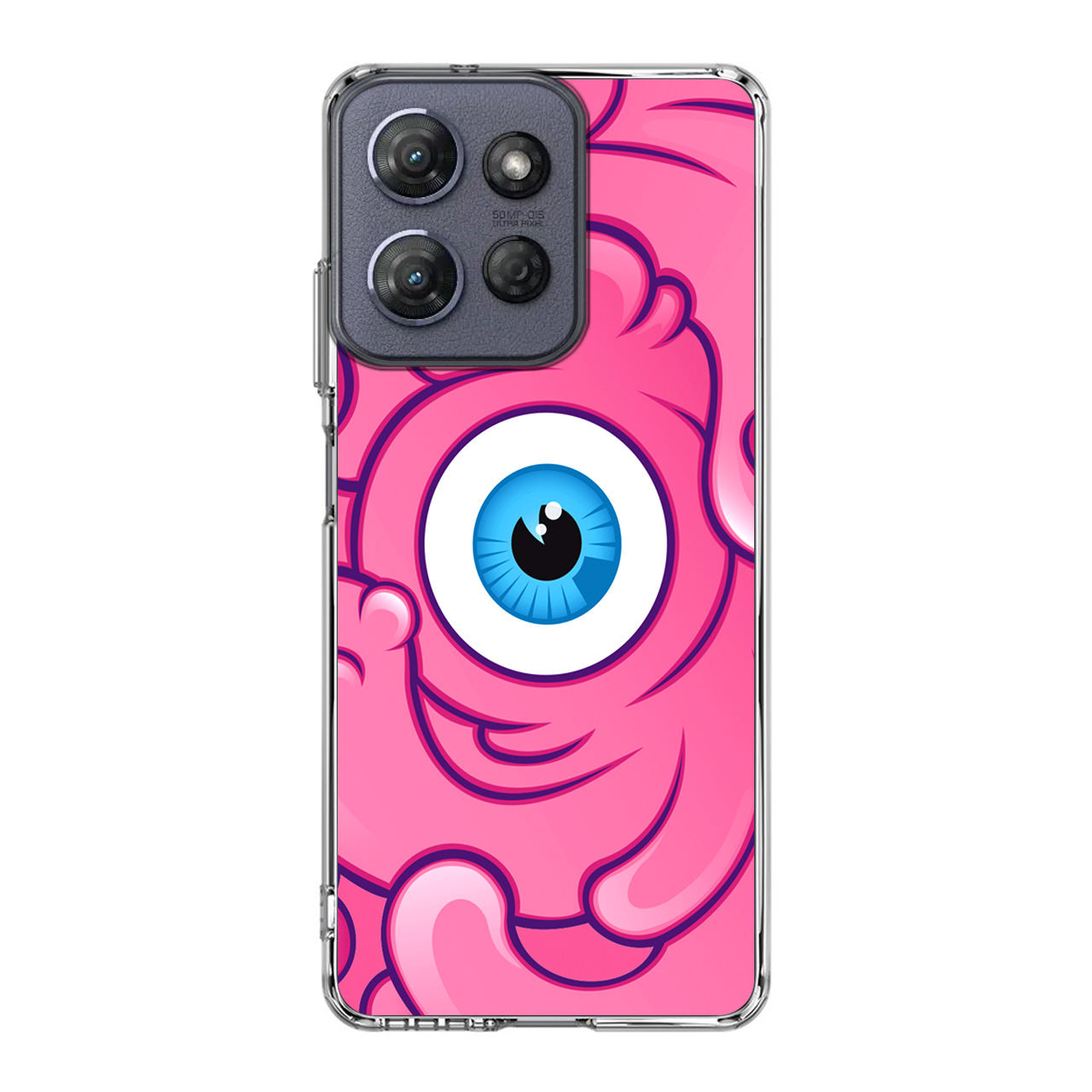 All Seeing Bubble Gum Eye Motorola Moto G Power 2025 Case