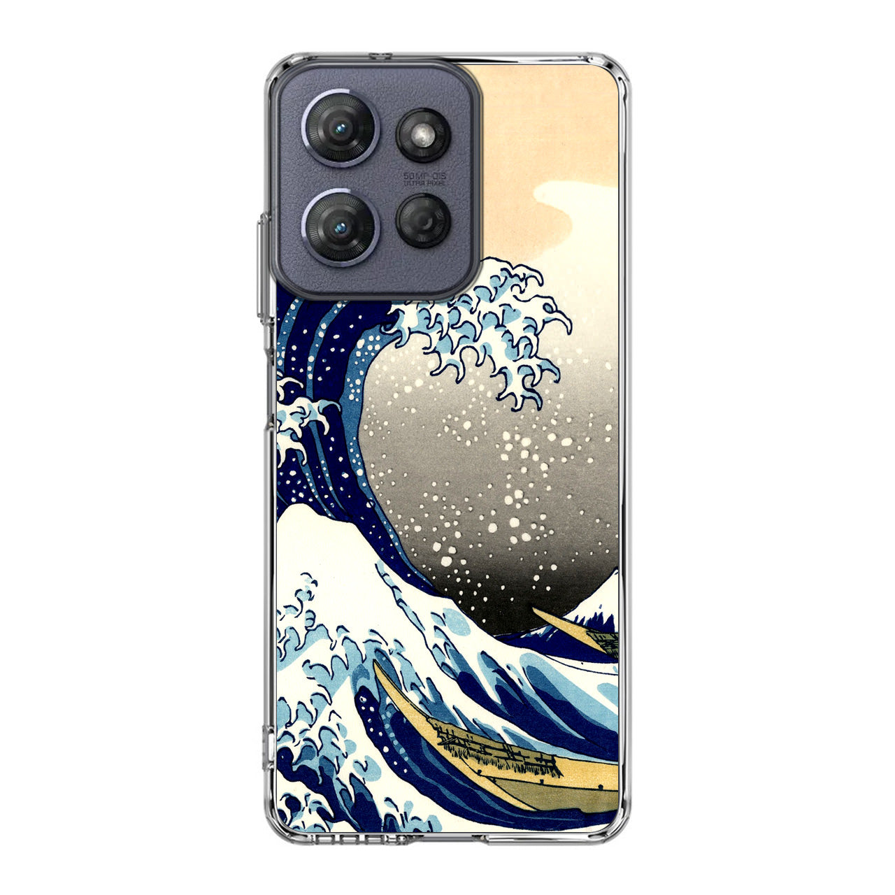 Artistic the Great Wave off Kanagawa Motorola Moto G Power 2025 Case