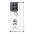 Astronaut Moon Balloon Motorola Moto G Power 2025 Case